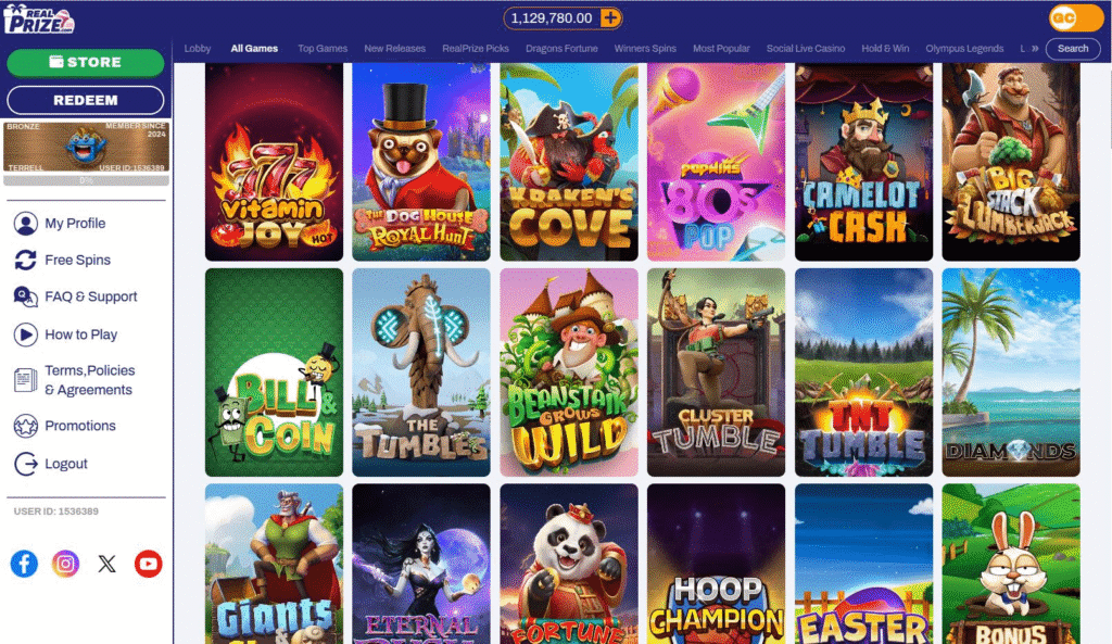 realprize casino review