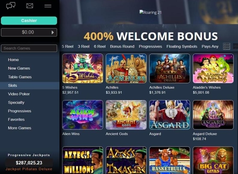 roaring 21 casino reviews