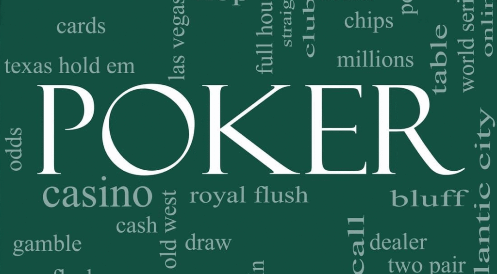 poker terms for beginners