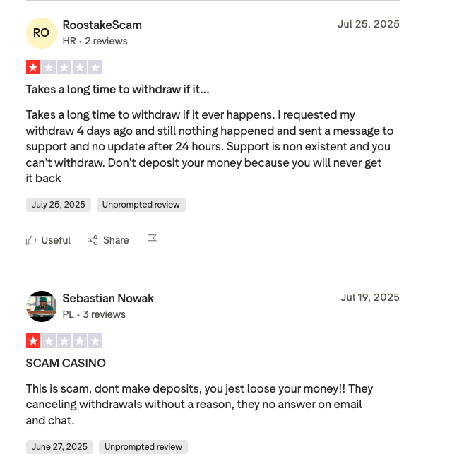 crypto casino roostake.com reviews