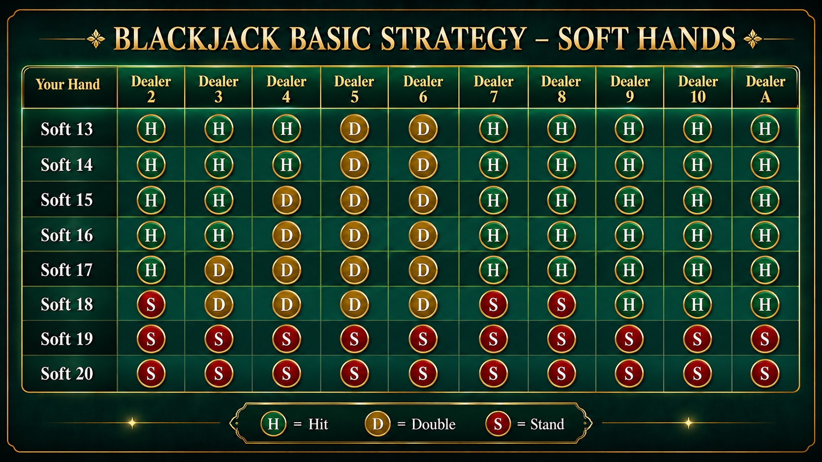 blackjack soft hand strategy