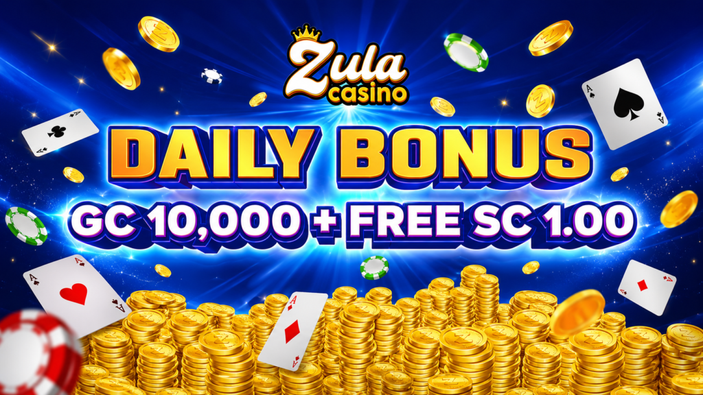 zula casino welcome bonus free sc