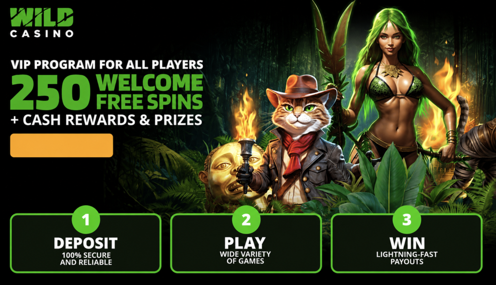 wild casino welcome bonuses